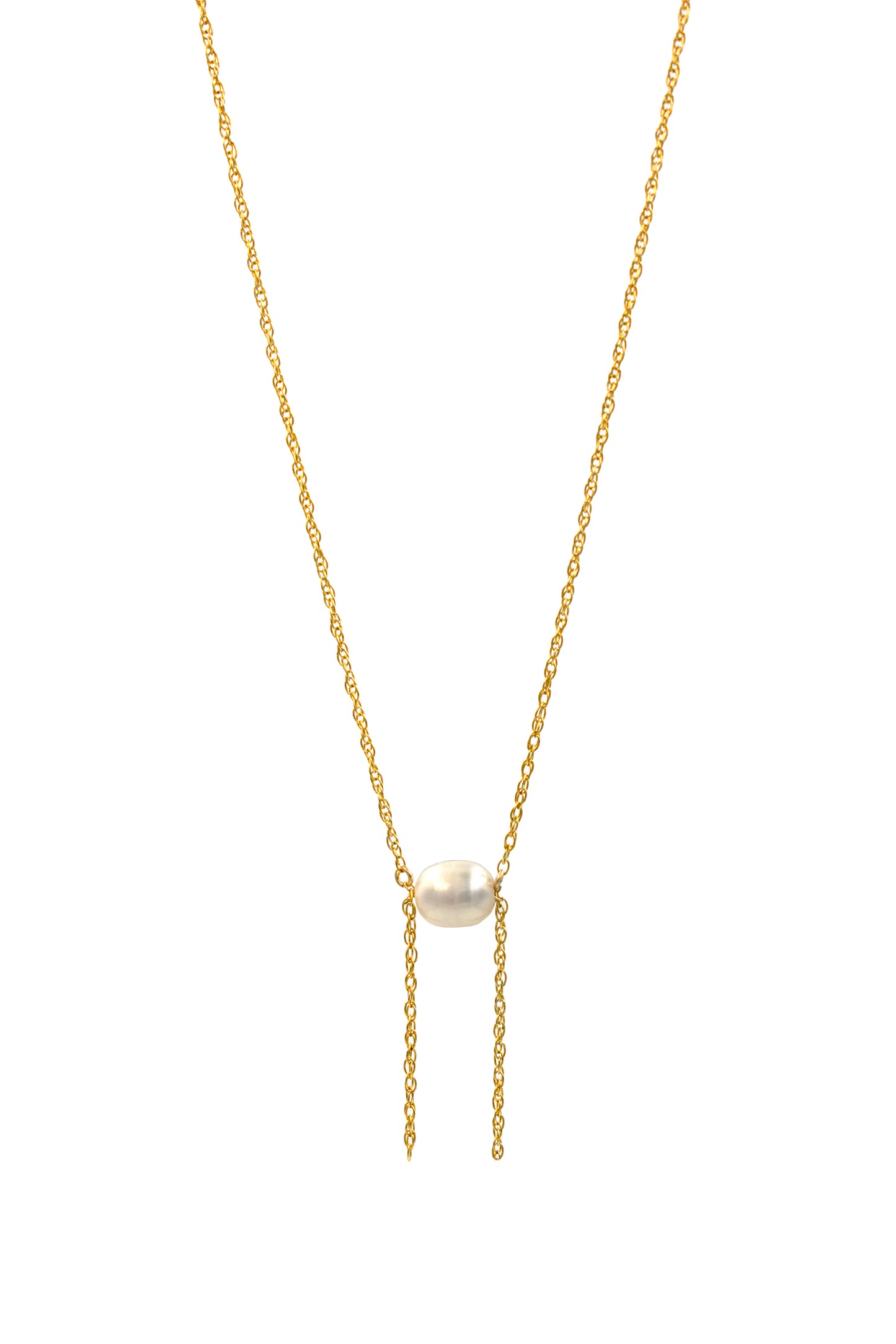Pearl Bolo Necklace