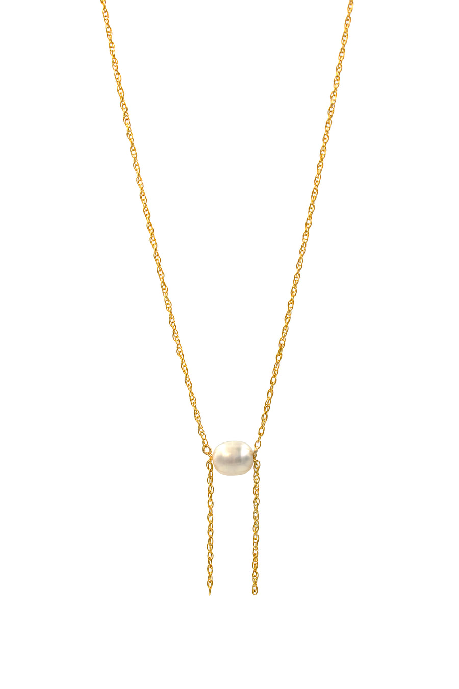 Pearl Bolo Necklace