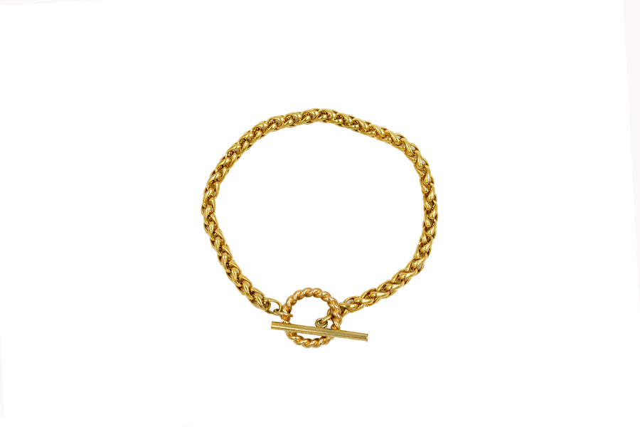 Rope Hoop and Toggle Necklace (Copy)