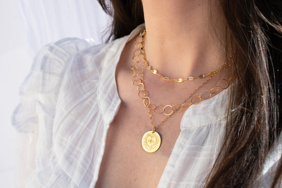 Seeker Coin Necklace