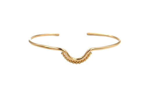 Silver Shoreline Cuff