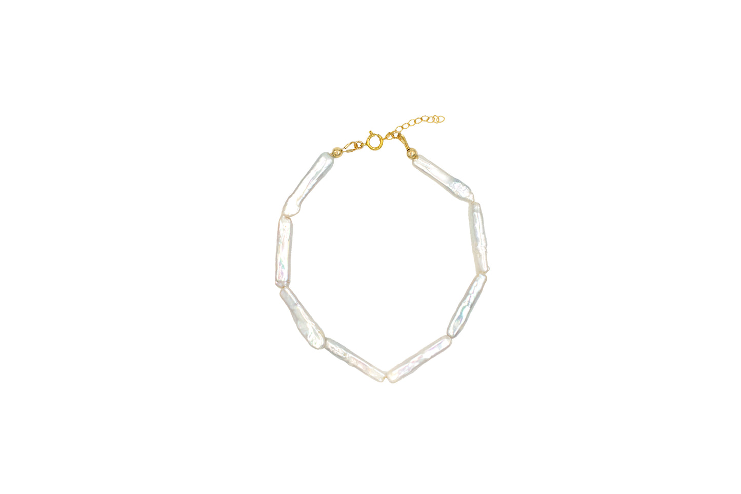 Stick Pearl Anklet