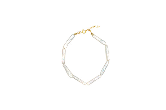 Stick Pearl Anklet