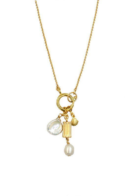 Spring Ring Charm Necklace