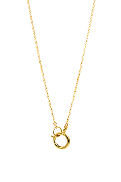 Spring Ring Charm Necklace