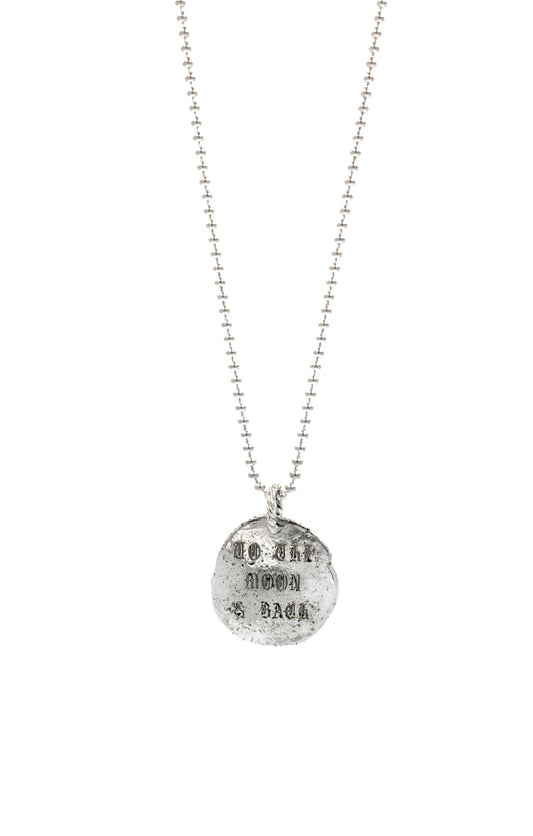 To the Moon & Back Medallion Necklace