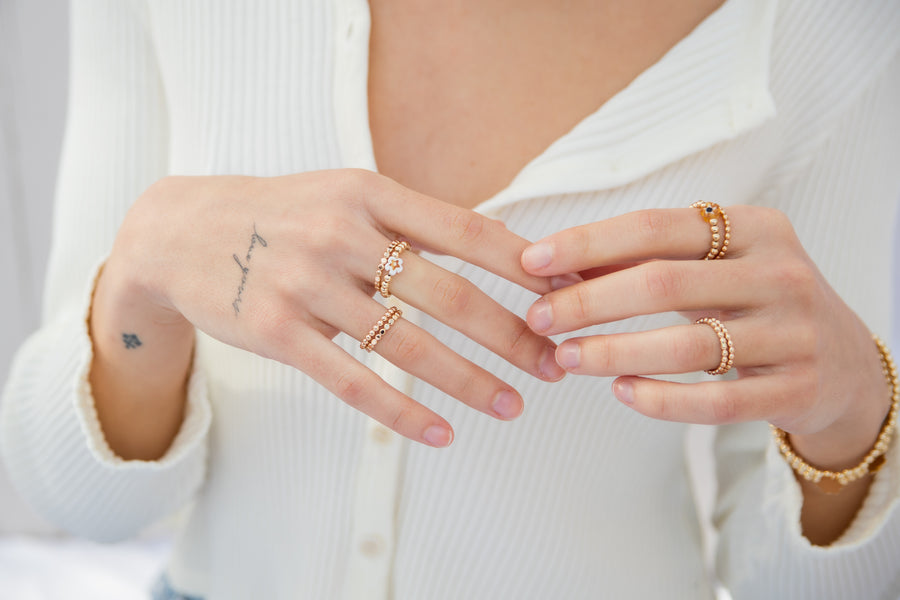 Flower Power Stretch Ring