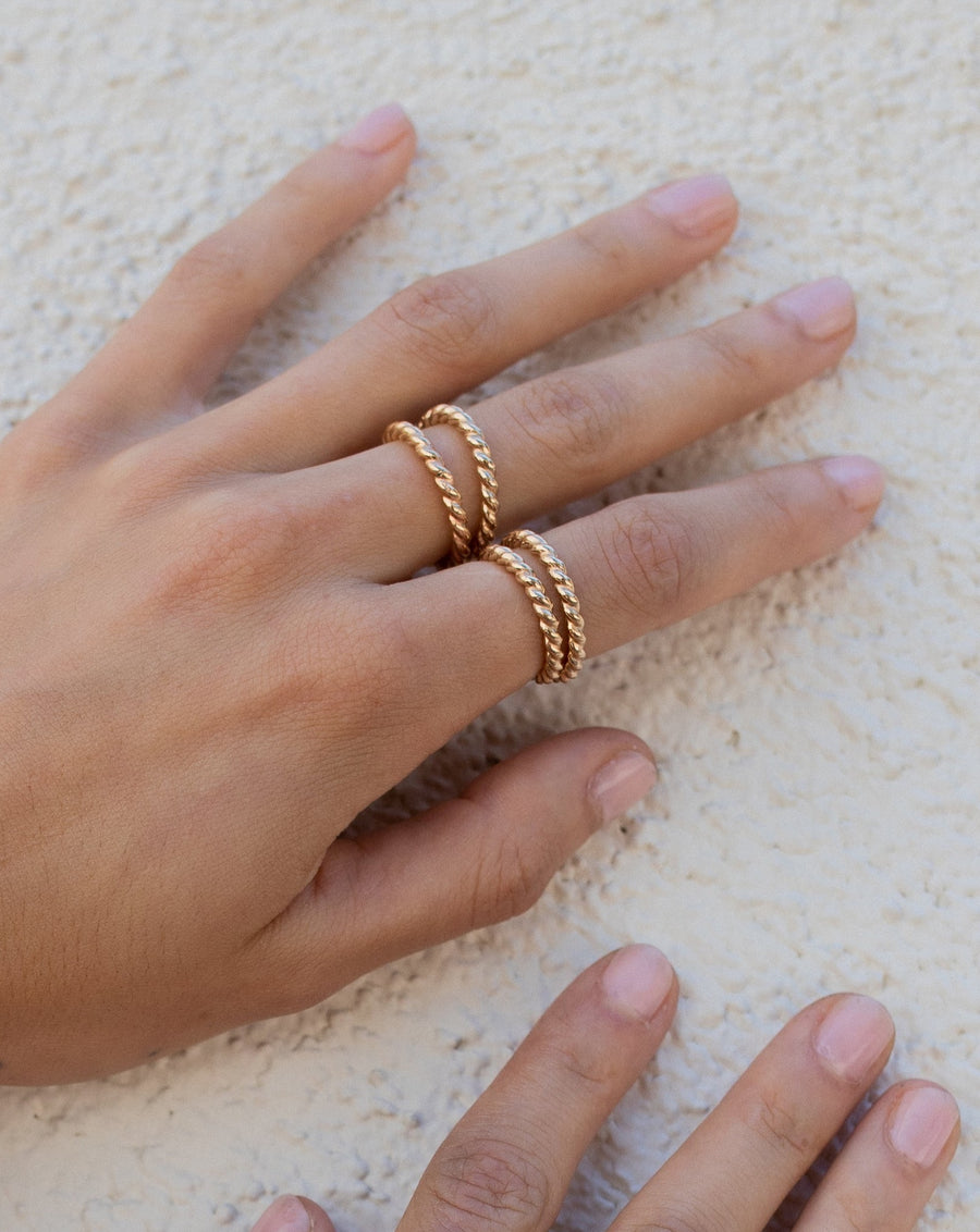 Bold Rope Ring