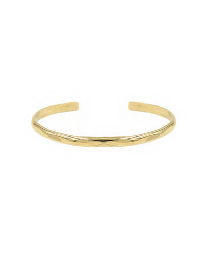 Angle Hammered Cuff