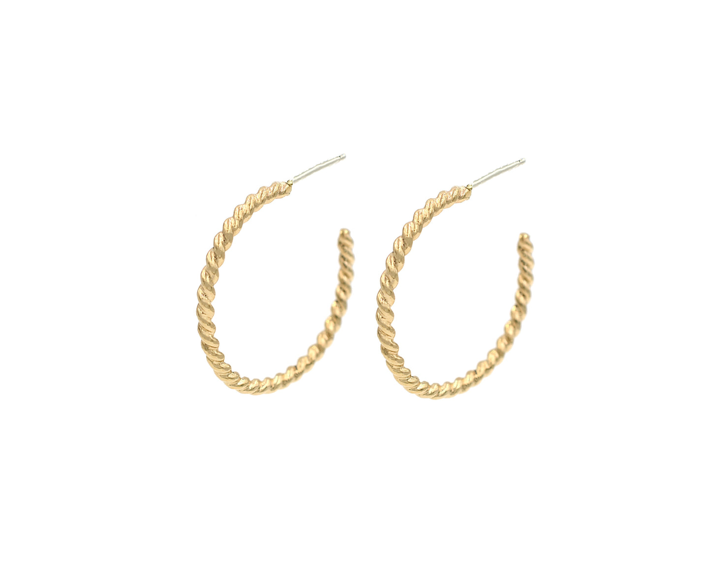 Large Bold Rope Hoops