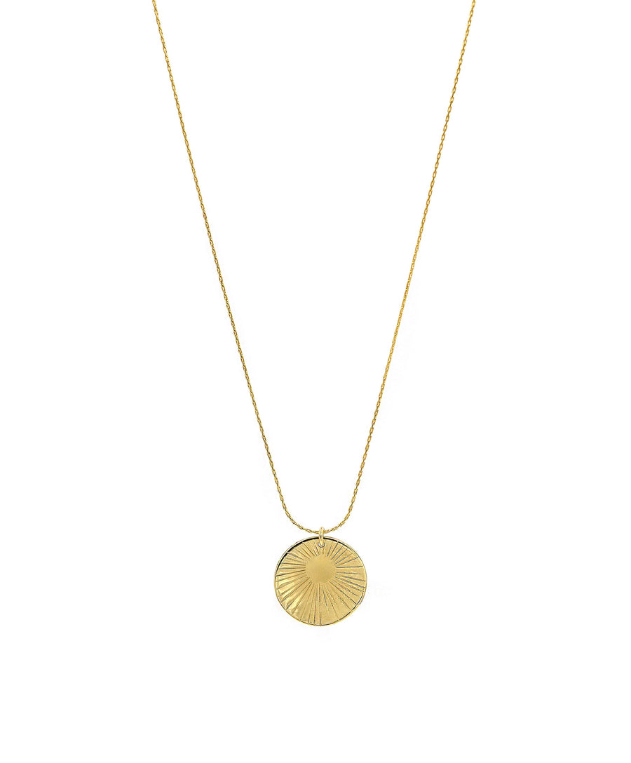 Glow Coin Necklace Small