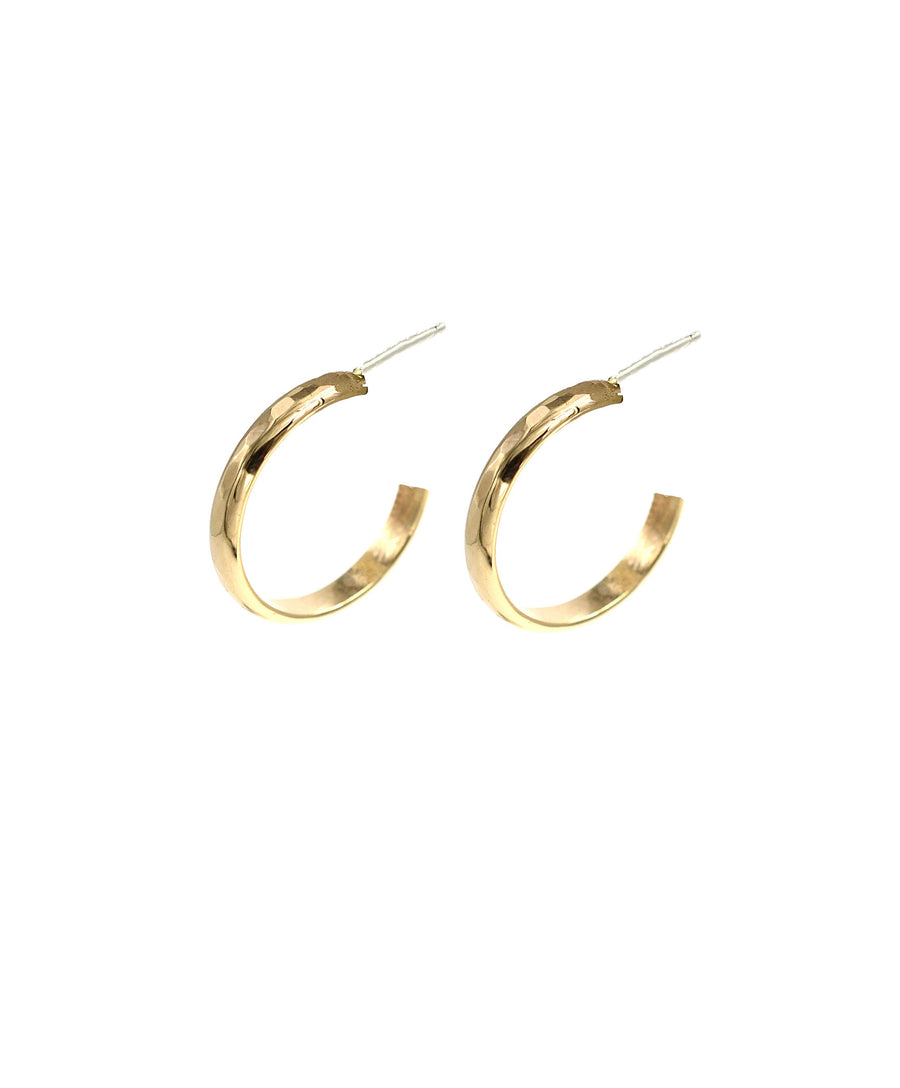 Hammered Hoops Small