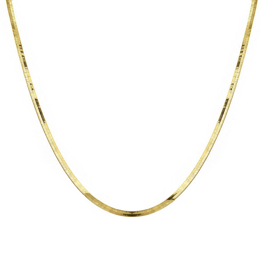 3.5mm Herringbone Chain Necklace