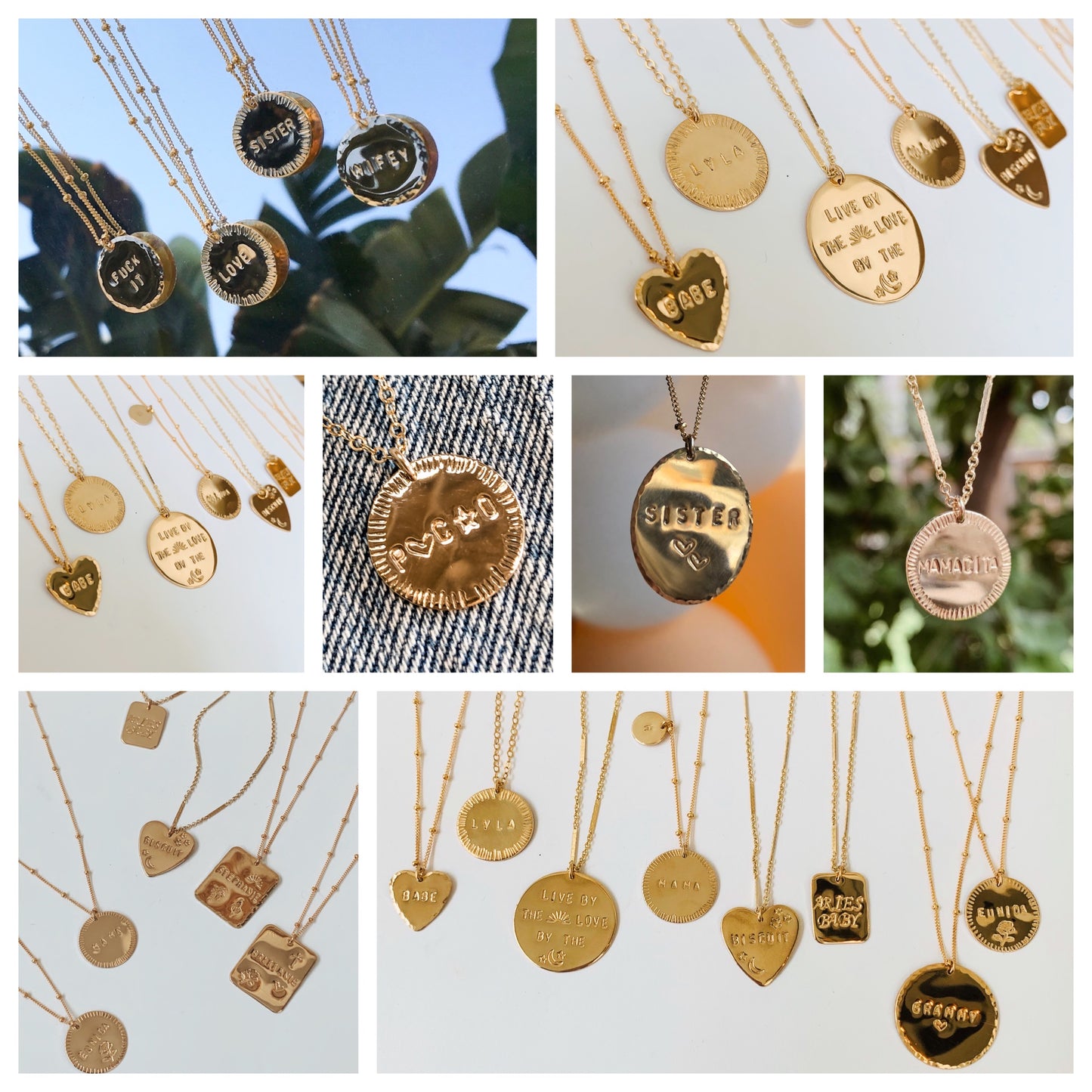 Custom Rectangle Necklace