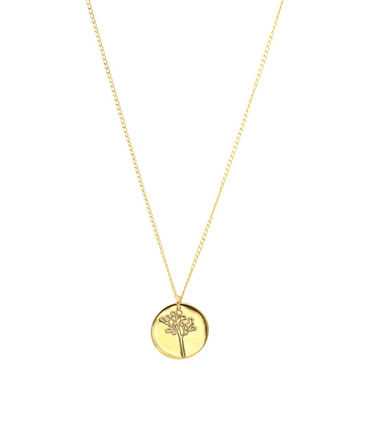 Joshua Tree Coin Necklace