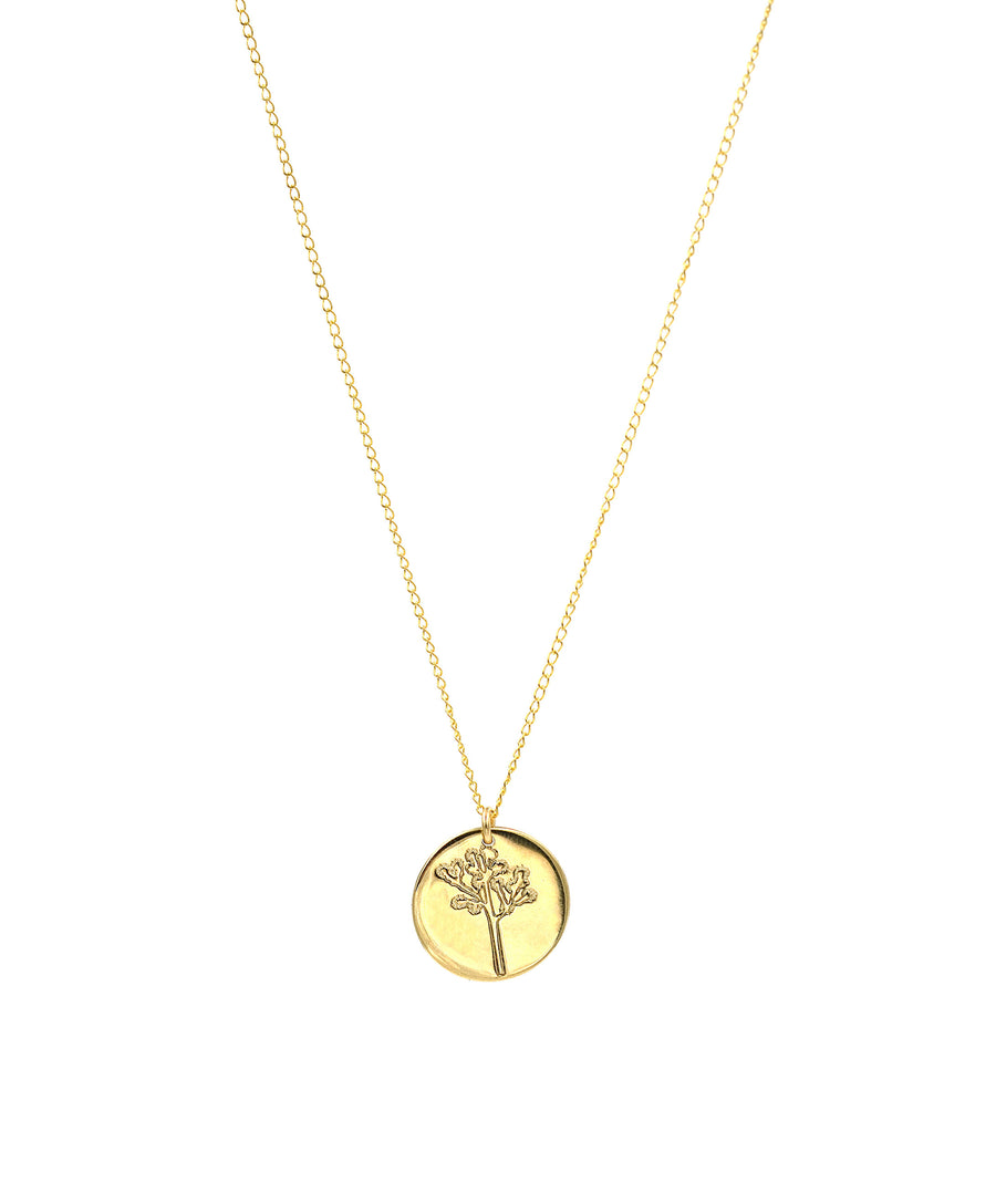 Joshua Tree Coin Necklace