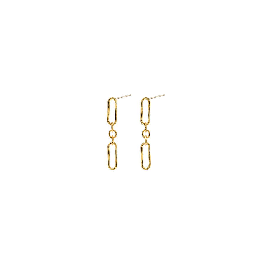 Mini Lace Chain Earrings