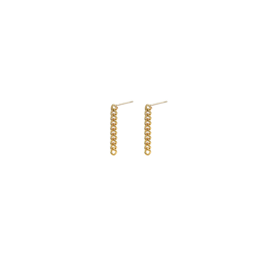 Mini Loop Chain Earrings
