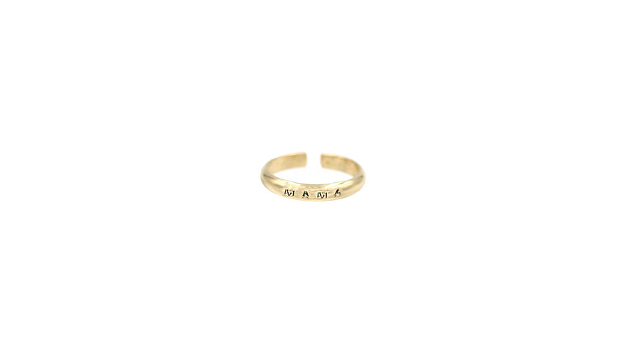 Custom Round Band Ring