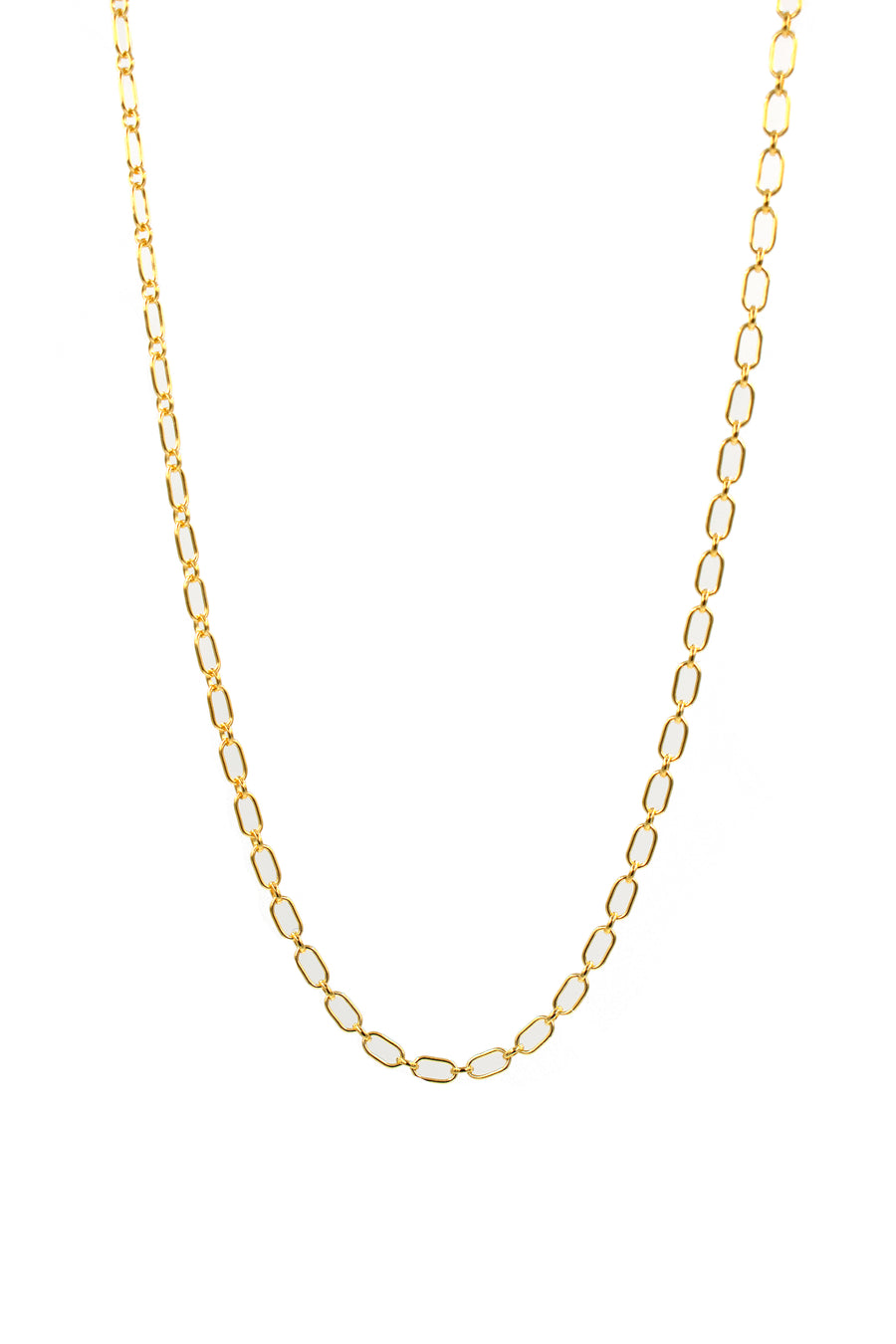 Oval Chain Necklace