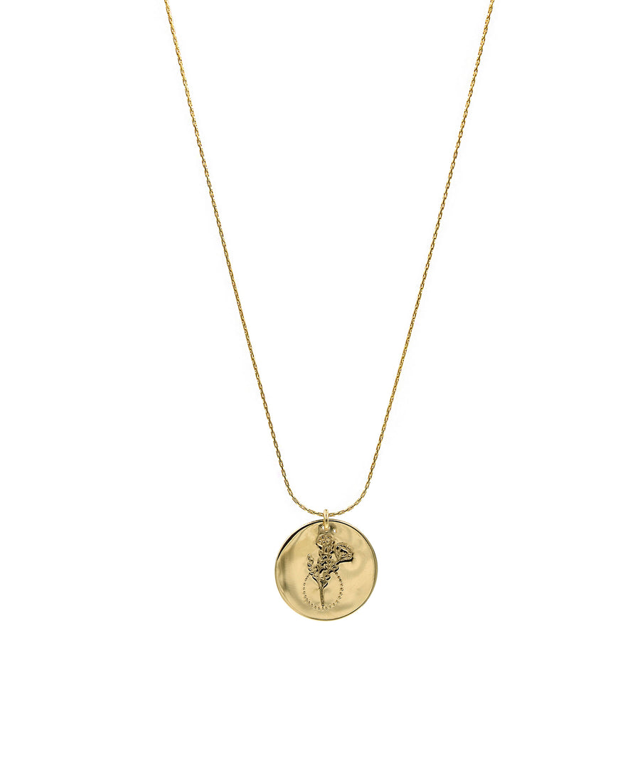 Poppy Coin Necklace