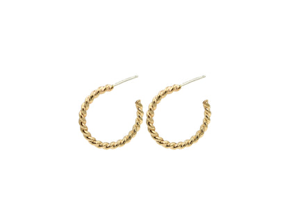 Small Bold Rope Hoops