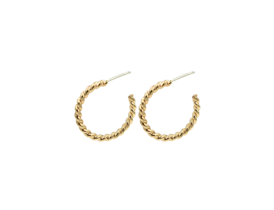 Small Bold Rope Hoops