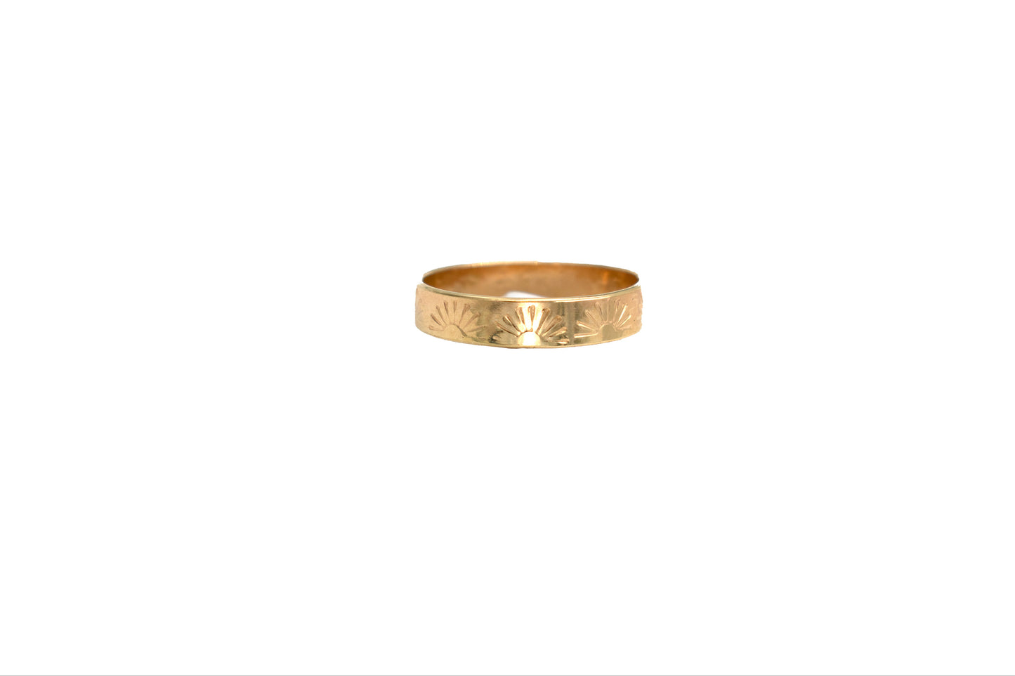 Rising Sun Stack Ring