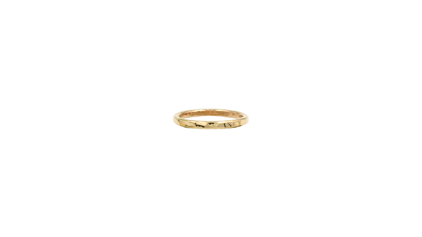 Wide Hammered Band