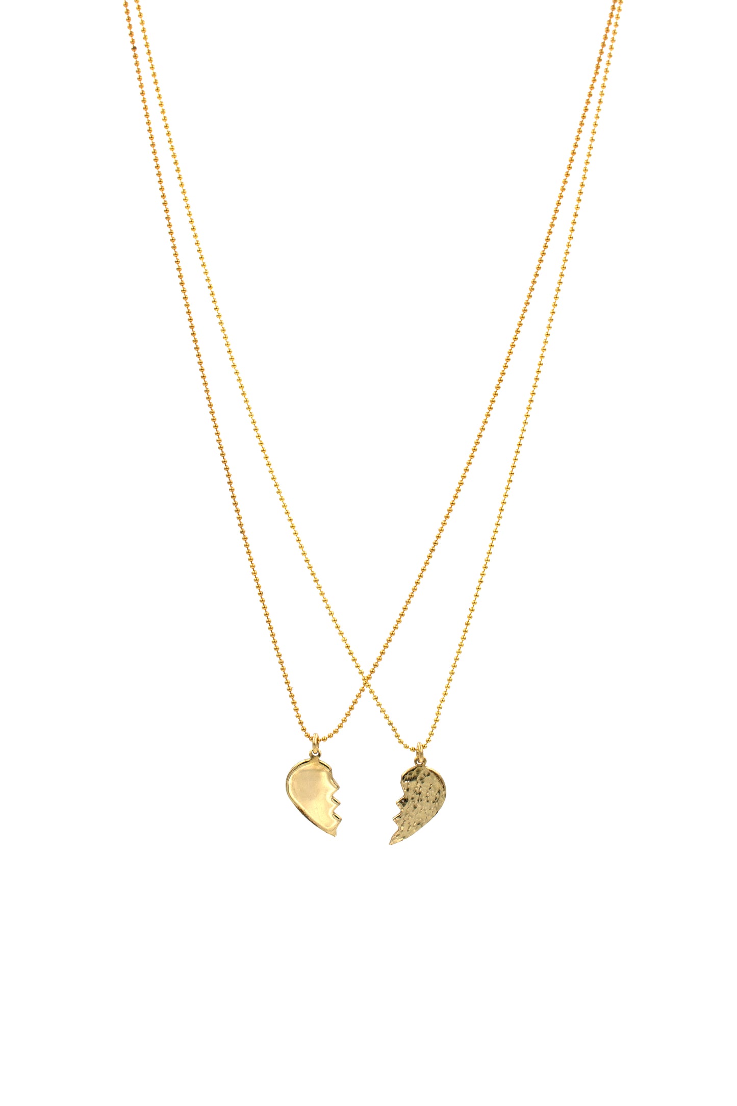 Other Half Heart Necklace Set